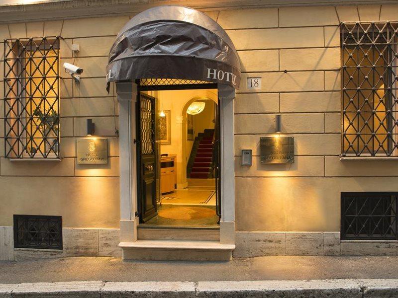 Hotel Gregoriana Roma Exterior foto